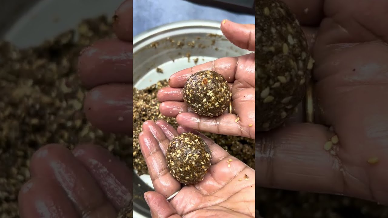 Flax Seeds Laddu Recipe | Alsi Laddu for Weight Loss, Hormonal Balance & Digestion