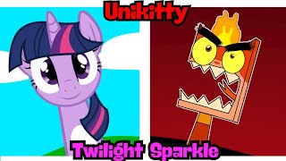 My Sprunki Oc Unikitty & Twilinght Sparkle
