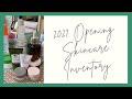 My 2021 Skincare Collection Inventory | Rose's Year Of One | My Low Buy Year | Beauty Rehab