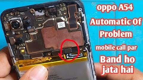 Oppo A54 automatic switch off problem  | Oppo A55 auto on of problem |