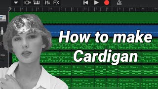 How to make CARDIGAN on iPhone | Garageband Tutorial screenshot 1