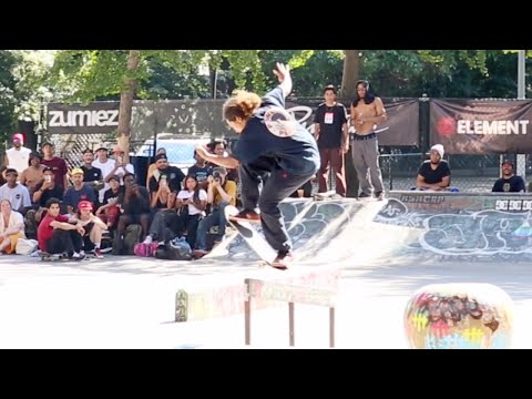 BRONX SKATER BRANDON JOHNSON BOARDR OPEN NYC 2022