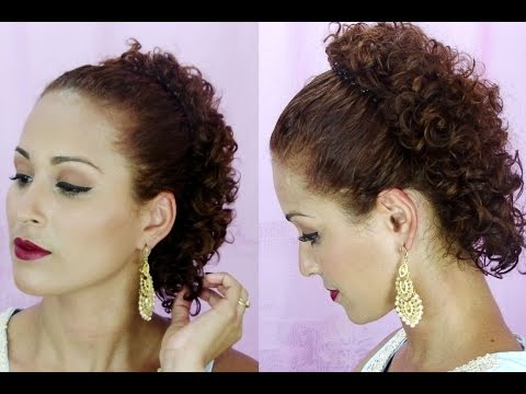 Afro Puff - Penteado Para Cabelo Curto Cacheado