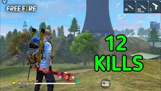 BOOYAH! | Garena Free Fire | 12 Kills | Bhutanese Live Streamer