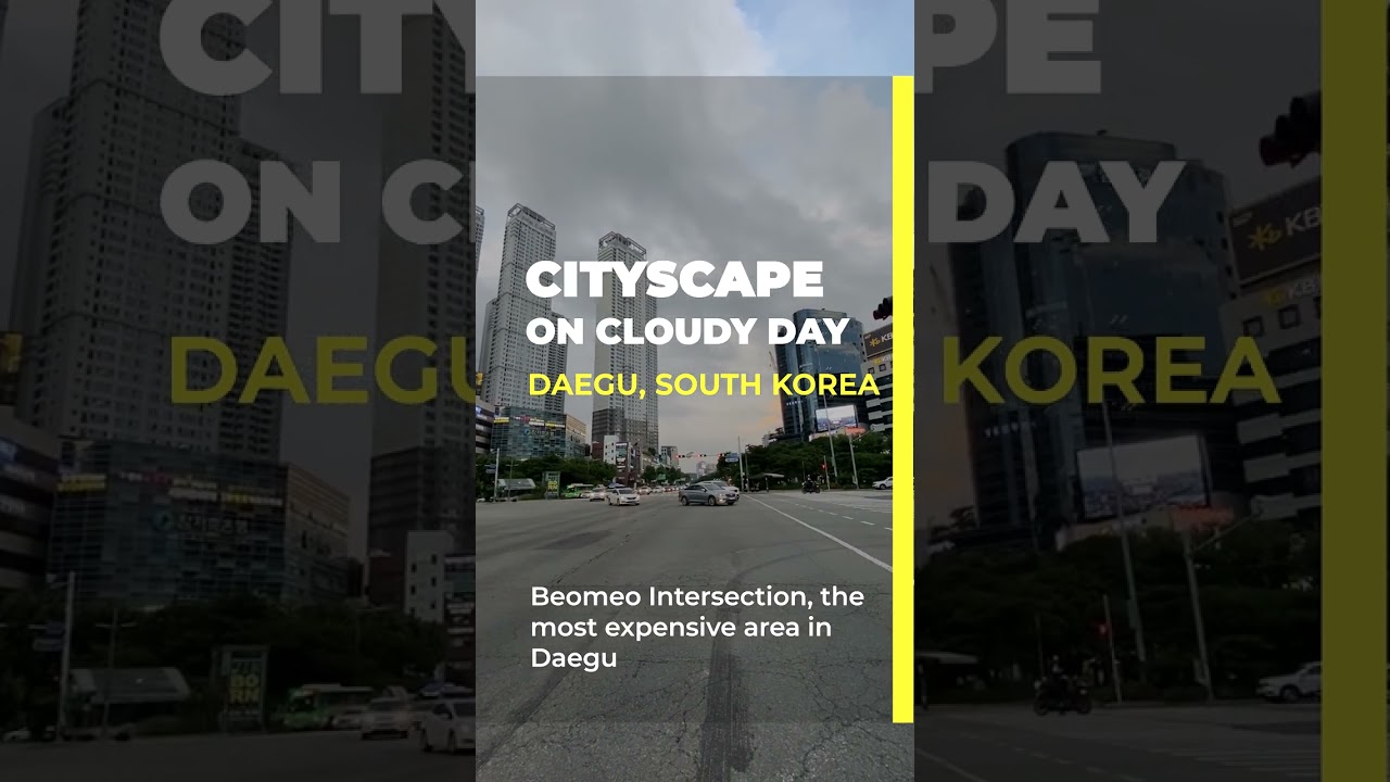 High-rise building scenery in Korea