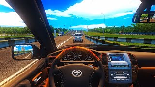 Sunny Day Drive | City Car Driving | Toyota Land Cruiser 4.7 100