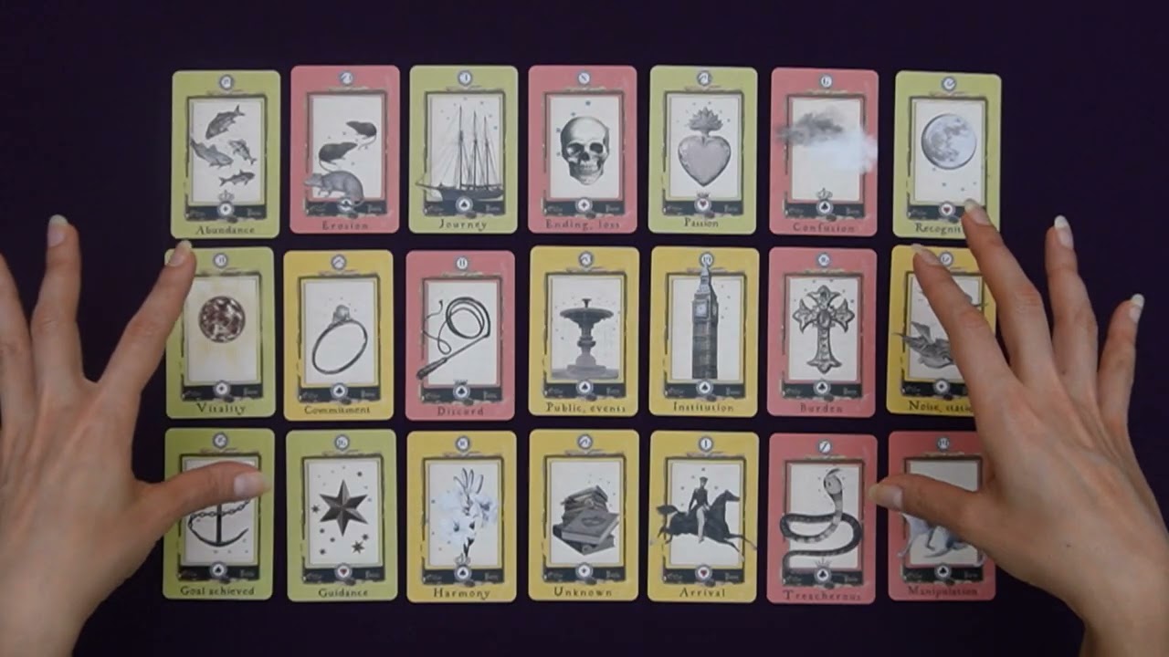 What Is Your True Life Purpose? Lenormand Pick-A-Card Destiny | Mini Tableau of Nines