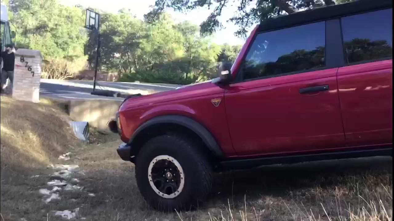 2021 Ford Bronco sway bar disconnect. YouTube