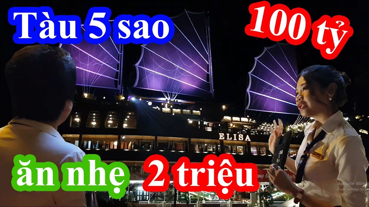 tàu nhà hàng sài gòn New Lần đầu ăn trên tàu 5 sao 100 tỷ siêu đẹp tại sài gòn - Tàu này có chạy được không