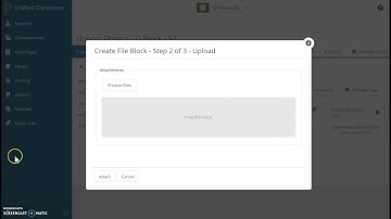 PowerSchool Learning 2: Adding Text and Files to Class Page