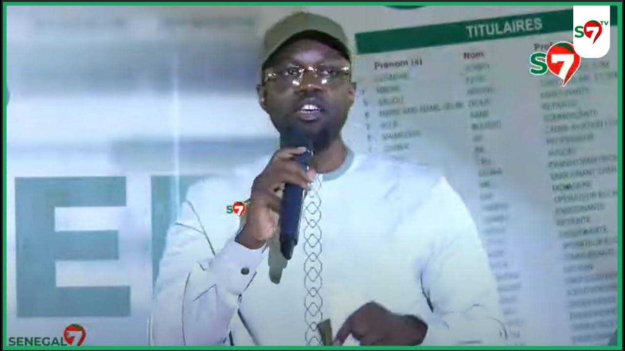 L'intégralité du discours d'Ousmane SONKO au meeting de PASTEF au stade de Tambacounda