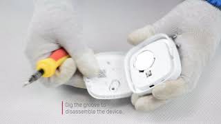 DS-PDEB-EG2-WE Emergency Button Installation Guide