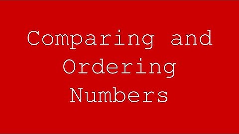 TEK 4.2C Comparing and Ordering Large Numbers