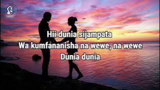 Bahati ft Otile Brown - Je unanifikiria (lyrics video)
