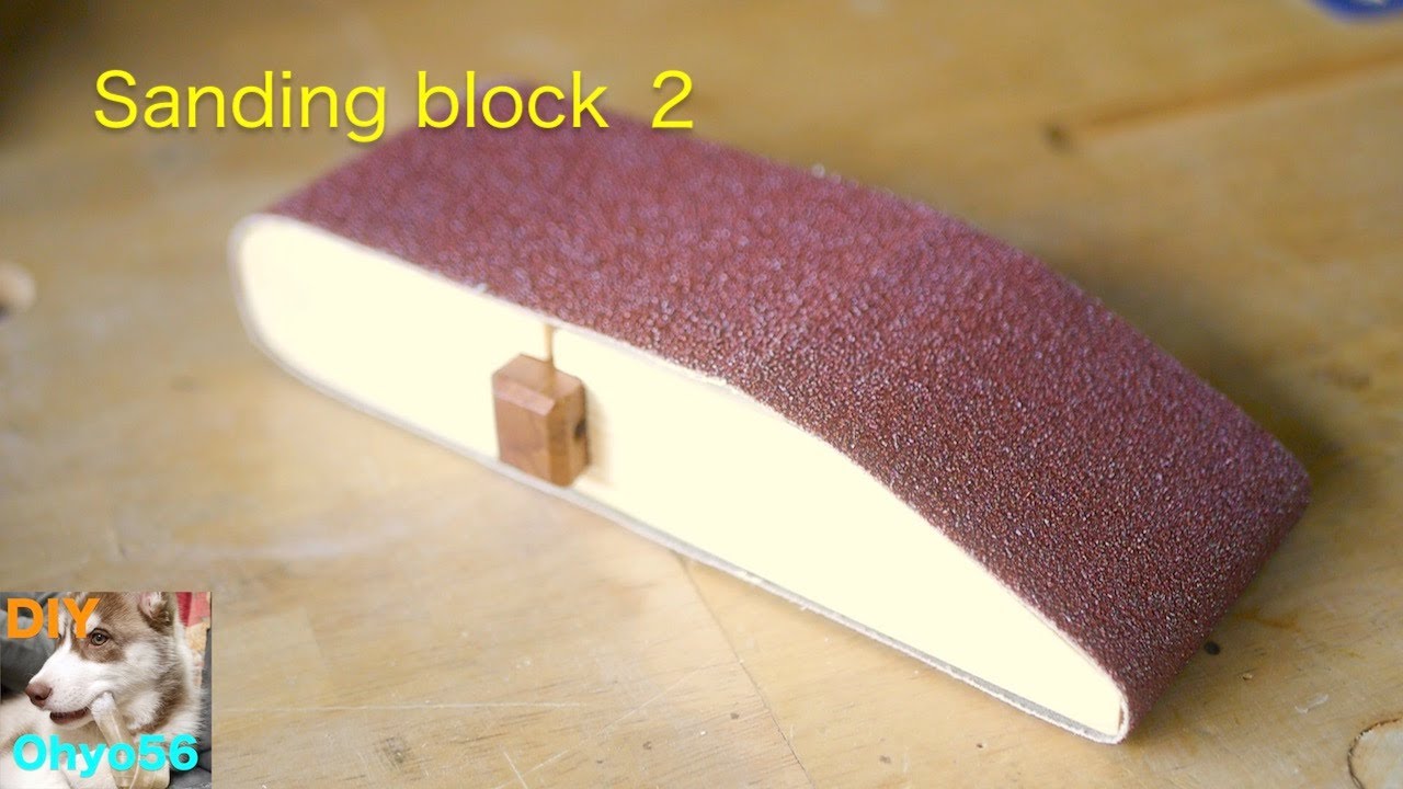 Как сделать шлифовальный блок своими руками: 6 интересных идей