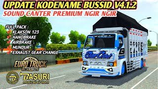 BUSSID V4.1.2 🔥🐍 KODENAME SOUND ENGINE CANTER PREMIUM NGIR NGIR 💨 SUPORT MOD TERBARU UPDATE