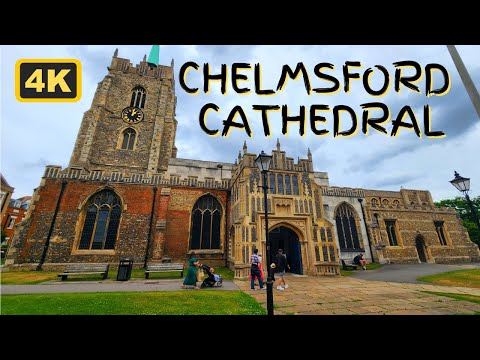 A complete tour of the Chelmsford Cathedral in Essex, England