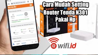 Easy Way to Shoot Wifi.id/WMS Using Tenda N301 Router