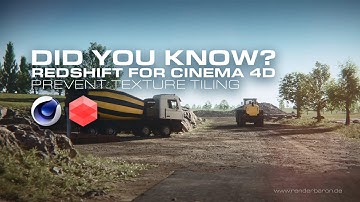 Did You Know? Redshift for Cinema 4D: Prevent Texture Tiling