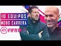 10 Equipos para Modo Carrera en FIFA 19