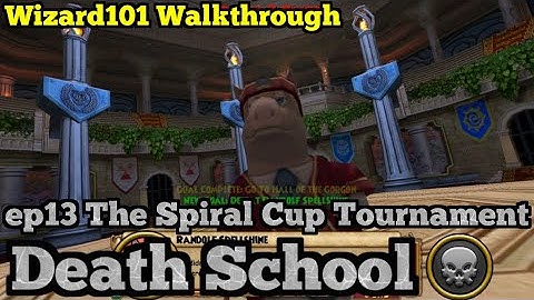 Wizard101 Walkthrough Death School 2025 ep13 The Spiral Cup Tournament