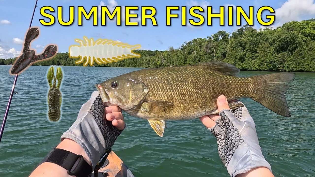 Summer Bass Fishing Pt1 – Featuring Great Lakes Finesse Lures