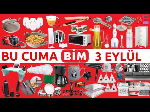 ✅BU CUMA BİM NELER GELECEK? | BİM 3 EYLÜL 2021 | BİM BU HAFTA AKTÜEL | BİM KAMPANYA| Bim İndirimleri