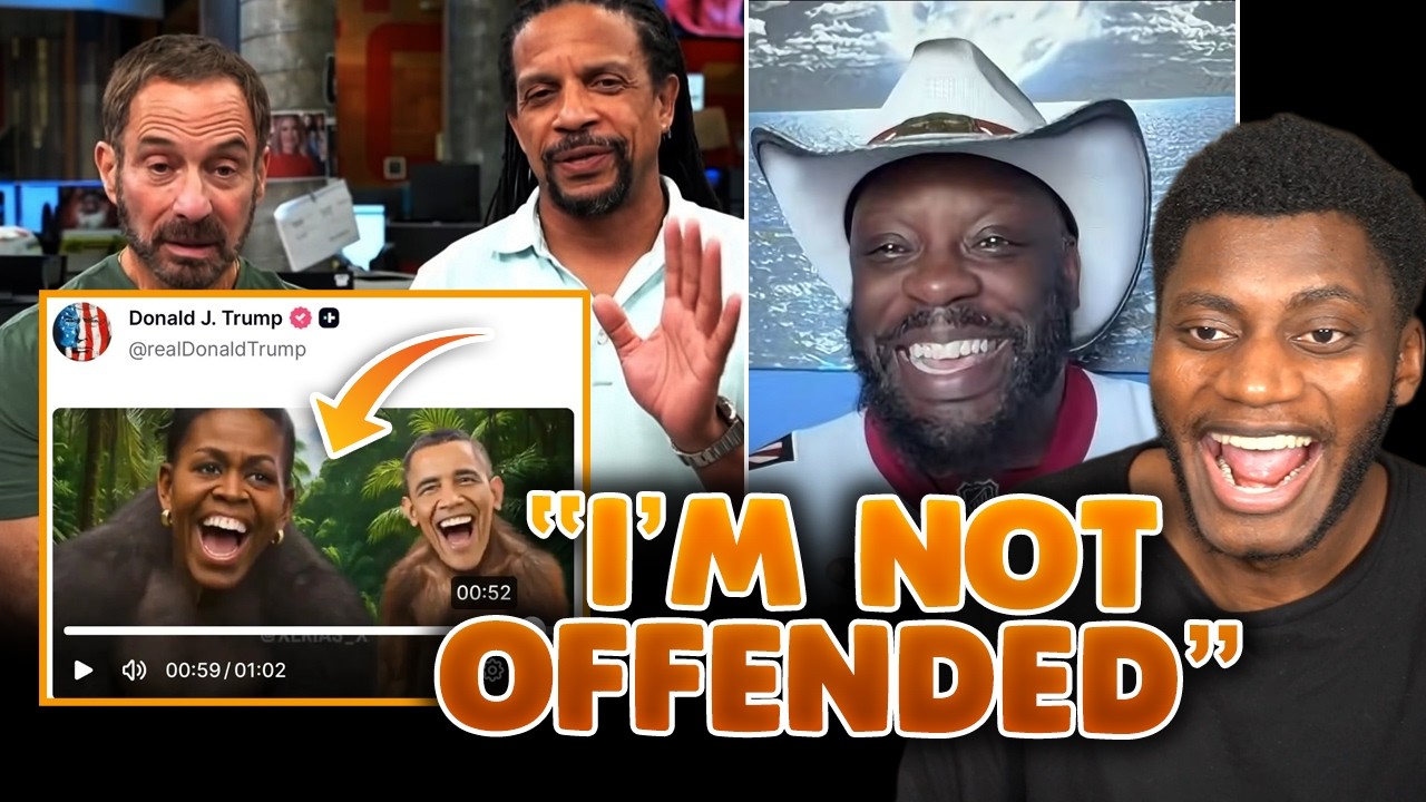 TMZ Hosts LOSE IT as Black Patriot Refuses To Get Offended Over Trump's Post!