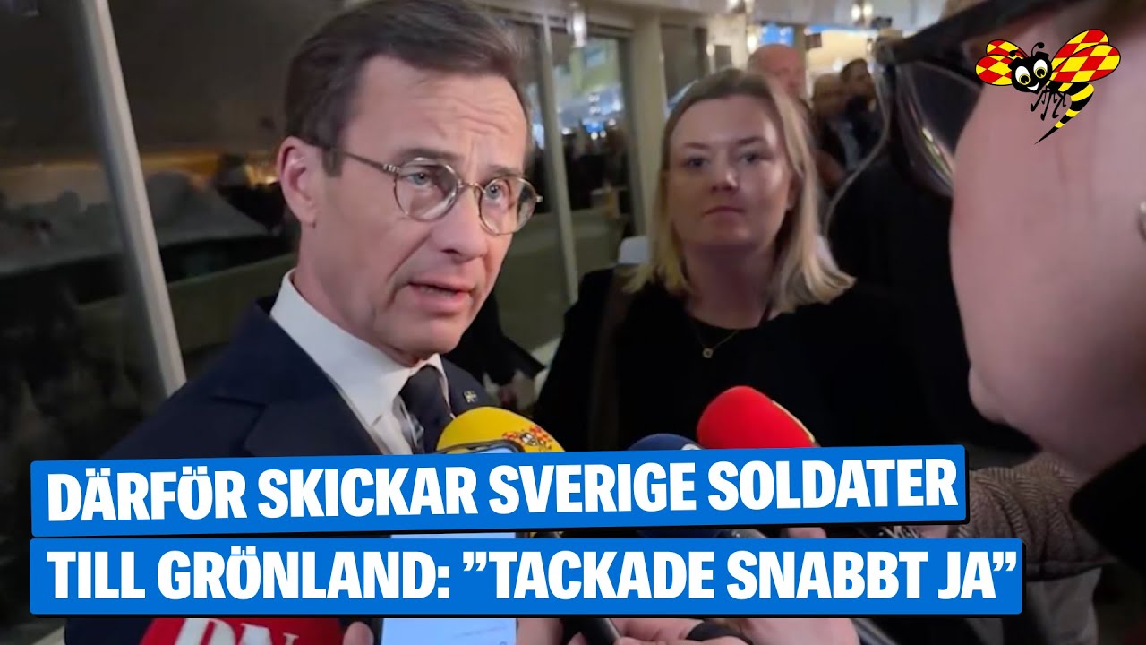 Kristersson: Därför skickar Sverige militär till Grönland