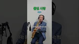 풀잎 사랑 (최성수)// 알토 색소폰, Alto Saxophone, 장병찬 Cover #saxophonemusic