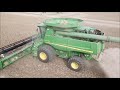 SCHLECHTY FARMS GREENVILLE, OHIO HARVESTING BEANS OCT 10TH, 2019 DRONE VIDEO