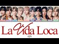 NIK - La Vida Loca Color Coded Lyrics (jpn/rom/eng)