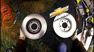 Chevrolet Orlando front brakes replacement