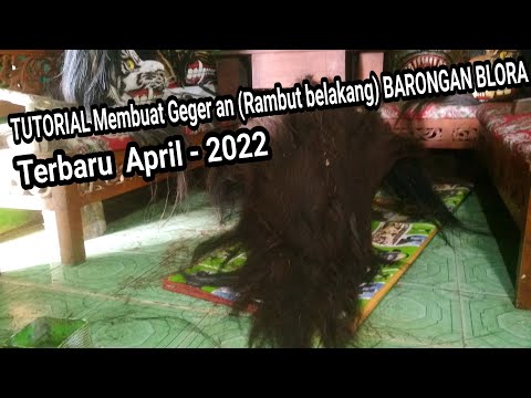 Cara Membuat Rambut Belakang Barongan