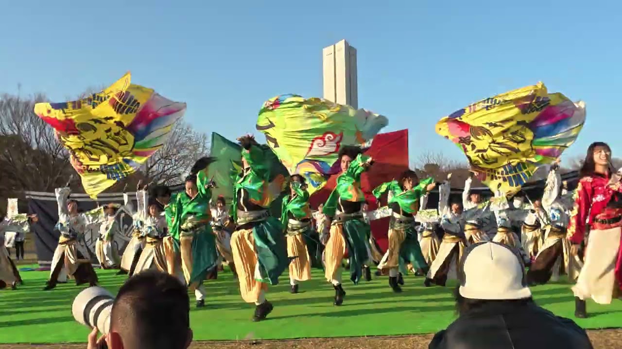 津凪-tsunagi-　フィナーレ演舞　第14回堺よさこいかえる祭り　大仙公園会場　2026年3月1日