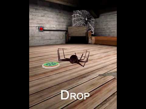 How To Kill Spider In Granny Chapter 1 #shorts  #viral #trending