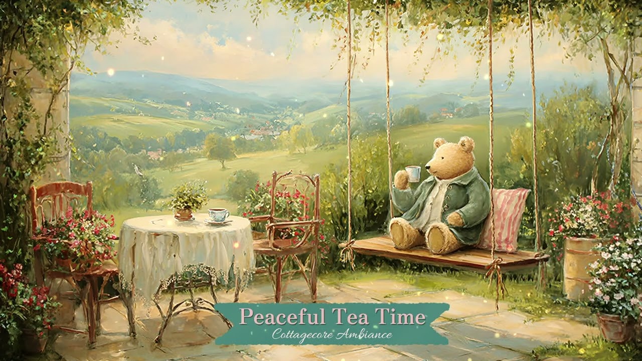 [Cottagecore Ambience] A Sip of Sunshine, a Spoonful of Breeze 🌻