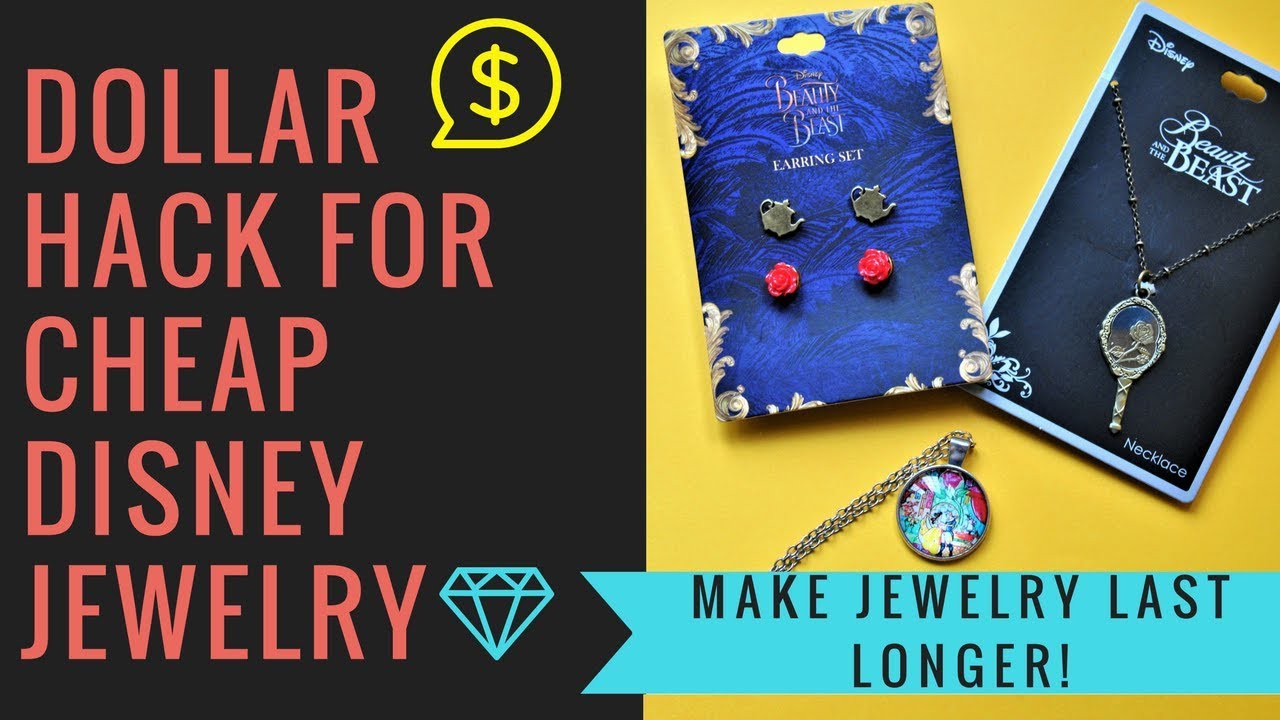 DIY Dollar Hack for Cheap Disney Jewelry to Make it Last Longer! YouTube