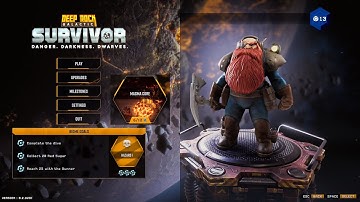 From Fresh to 100%, Hazard 1, Magma Core pt1, Scout - Deep Rock Galactic: Survivor