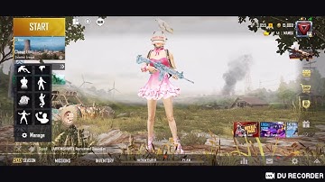 My [PUBG] livestream with DU Recorder