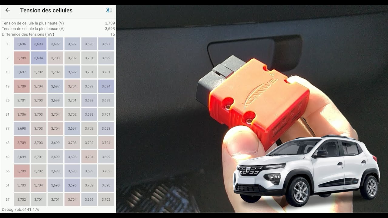 Tuto OBD Dacia Spring et CanZE Plus