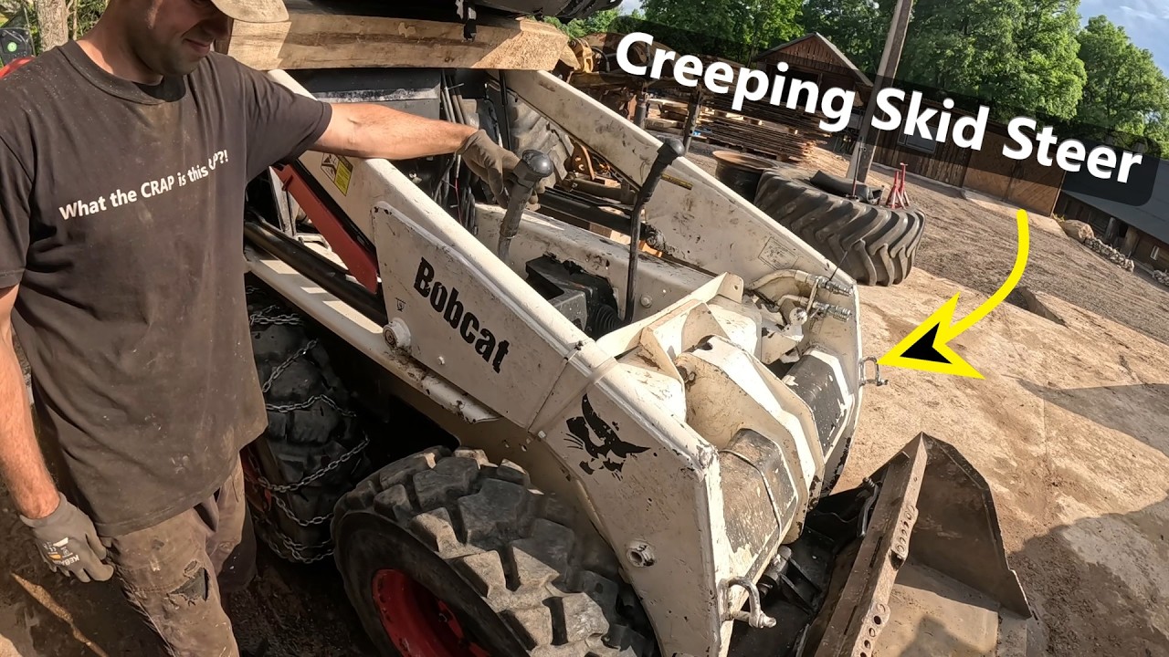 Fixing the Bobcat 751 walking & jumping issue
