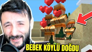 BEBEK KÖYLÜ DOĞDU  ÇOOK TATLİŞ  EKİPLE MİNECRAFT 14.Bölüm