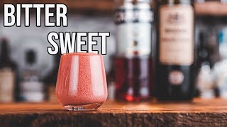 How to Make a Campari, Sweet Vermouth Foam