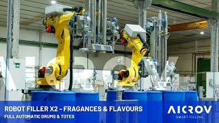 Robot Filler X2 – IBC & Drum Filling + CIP Cleaning | IFF–Danisco Iowa (Workshop)