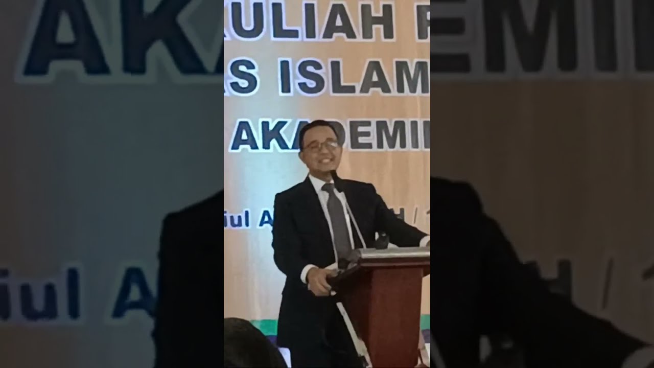 Anies Rasyid Baswedan Kuliah Umum UIA 18 September 2024.