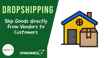 How to enable and manage Dropshipping? | Odoo Apps | #Synconics [ERP]