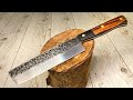 Making a japanese nakiri knife  diy