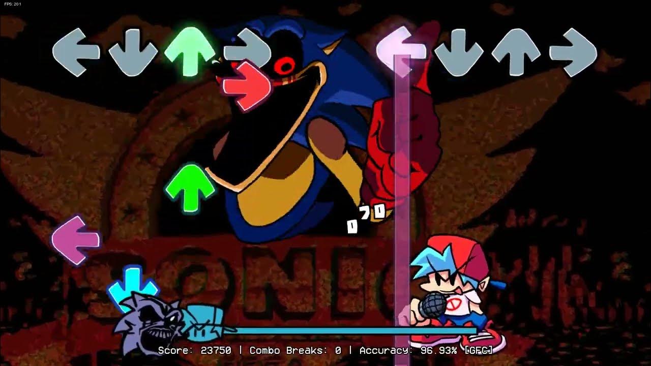 Fnf sonic exe 4 0 restored gotta go fc youtube
