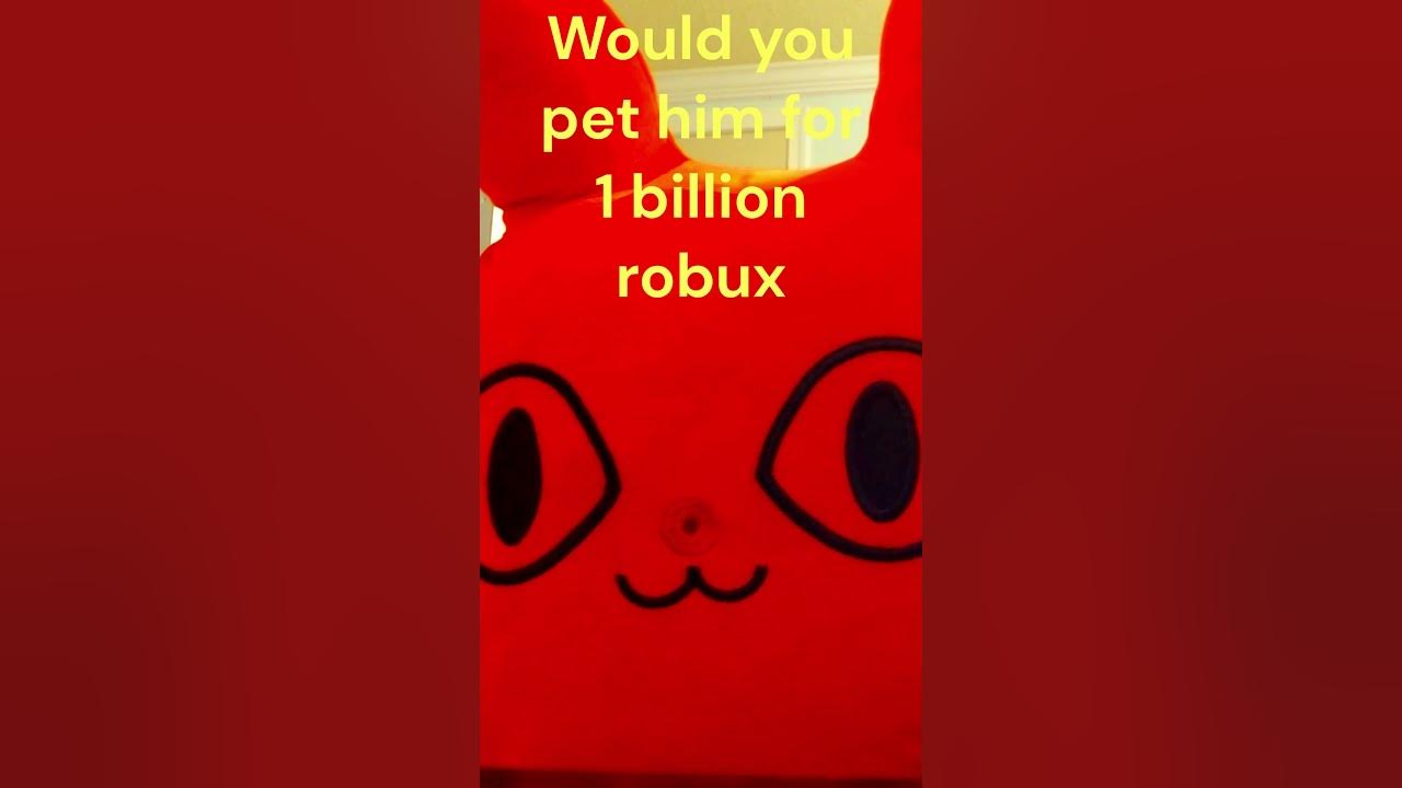 would-you-pet-him-for-1-billion-robux-shorts-youtube